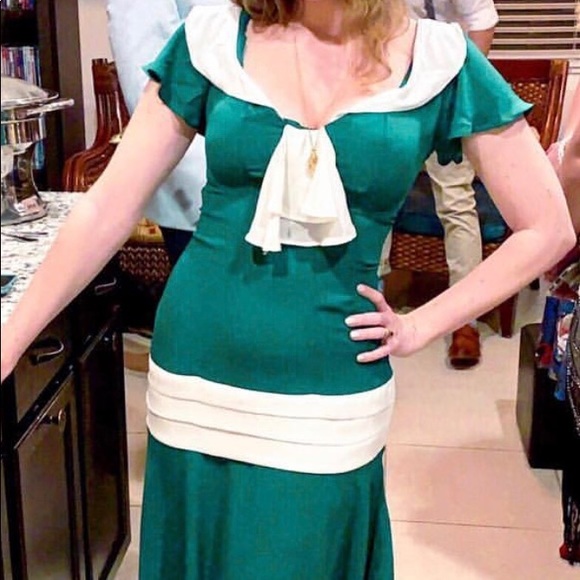 Unique Vintage Dresses & Skirts - Green 1920s inspired dress